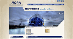 Desktop Screenshot of norainternational.com.tr